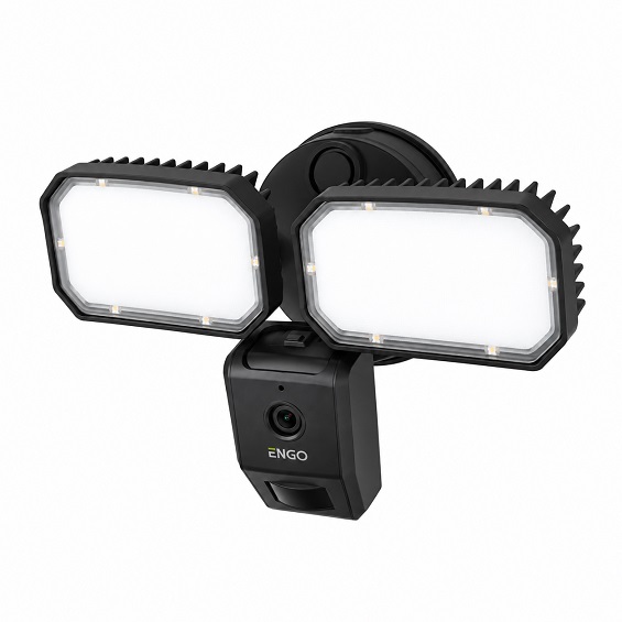 Kamera SMART bezprzewodowa z podwójnym źródłem światła z wifi, 4MP zewnętrzna ECAM-L2 ENGO